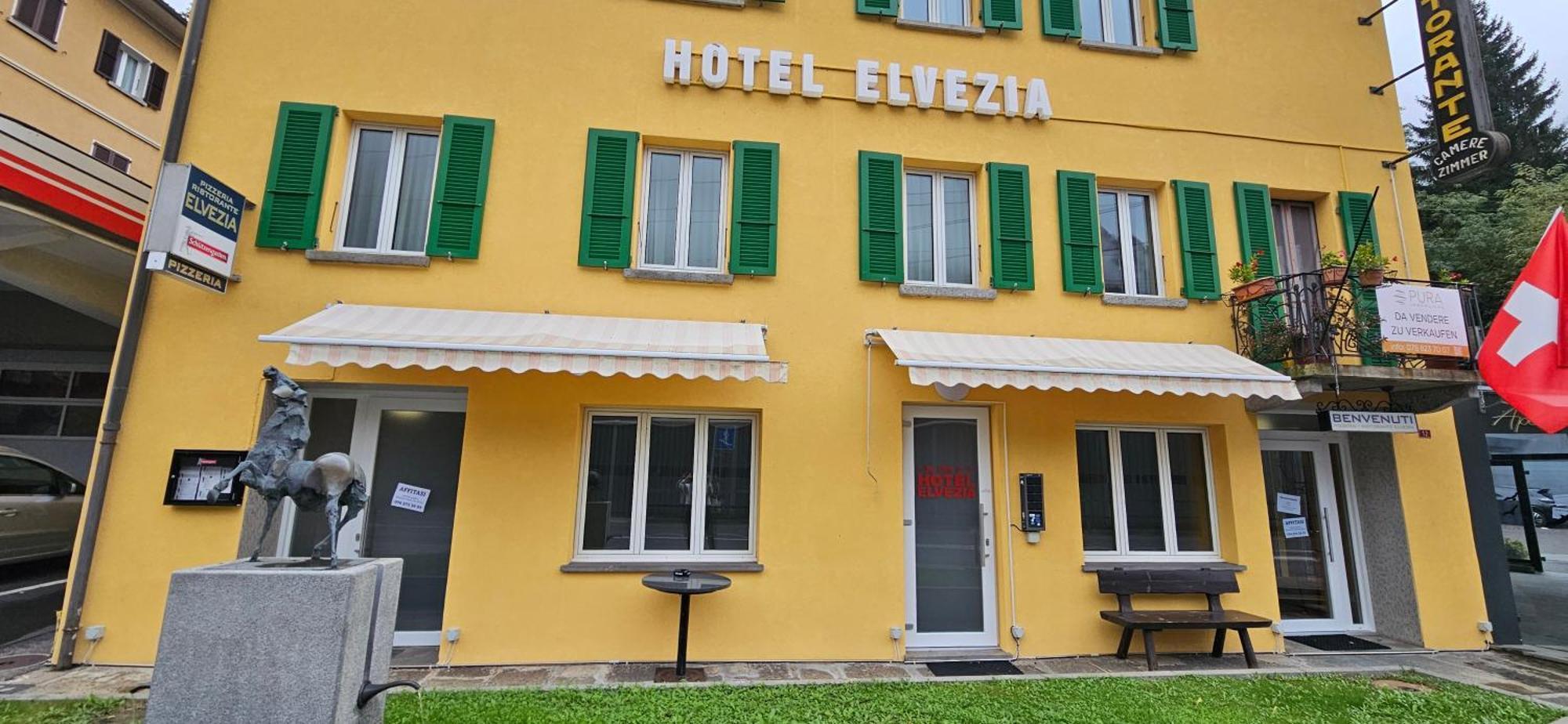 Hotel Elvezia - Self Check-In Lavorgo Dış mekan fotoğraf